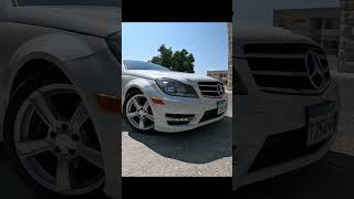 Mercedes C250 Turbo Sound  Exhaust Rev and Acceleration [upl. by Noiro]