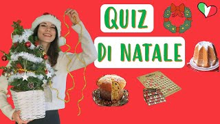 🇮🇹 QUIZ DI NATALE  Tradizioni di Natale in Italia avec soustitres [upl. by Anehs]