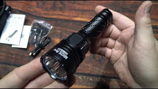 Nitecore MH25 Pro Flashlight Kit Review UHi 40 LED 3300 Lumens [upl. by Nevad786]