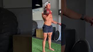 Explosive Kettlebell Cleans Demonstrated [upl. by Connel954]