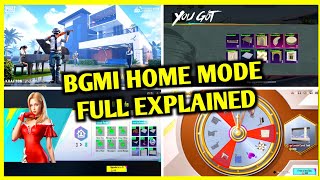 😍BGMI HOME MODE FULL EXPLAINED  HOW TO LEVEL UP FASTER IN HOME  HOW TO MAKE HOME EASILY [upl. by Durham]