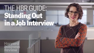 Stand Out in a Job Interview  The Harvard Business Review Guide [upl. by Toinette]