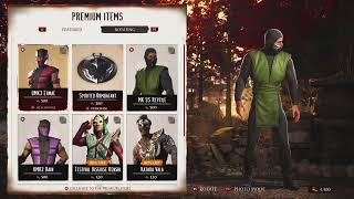 Mortal Kombat 1  New Ermac Rain amp Reptile SkinsPallettes [upl. by Annawot]