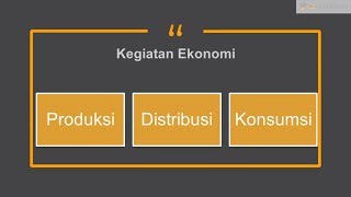 Kegiatan Ekonomi dan Pelaku Kegiatan Ekonomi Ekonomi  SBMPTN UN SMA [upl. by Susan]