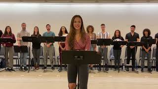 Solea Pfeiffer Performs Rainbow High in Rehearsals for EVITA at New York City Center [upl. by Lynsey]