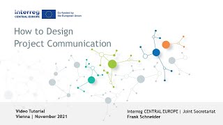 Tutorial Project Development How to Design Good Project Communication [upl. by Mcnally213]