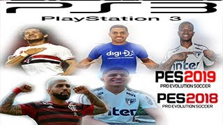 PATCH PES 20182019 PS3 BRASILEIRAO AB 2019 [upl. by Rudman960]