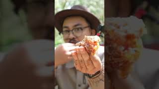 ASMR Eating Raw Honeycomb With Bees 🐝 shorts short honey [upl. by Novek]