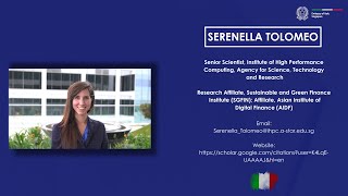 Interview with Serenella Tolomeo Senior Scientist of Neuroscience and Neuroimaging at ASTAR [upl. by Nishom587]