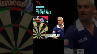 Witness Steve Beatons Unbelievable Dart Moment  The Luckiest T20 Shot Ever SteveBeatondarts [upl. by Ostler]