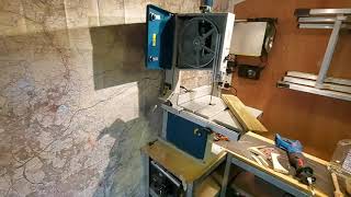 Aldi 10 inch bandsaw AKA Scheppach HBS261 quick look [upl. by Tamis]