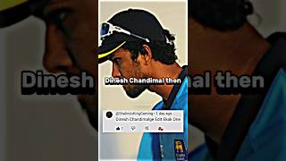 Dinesh Chandimal then amp now 😈🗿 shorts srilankacricket cwc23 [upl. by Hiltner]