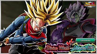 VERY DIFFICULT HOW TO BEAT DIVINE WRATH MORTAL WILL STAGE 8 ENTRUSTED WILL MISSION Dokkan Battle [upl. by Yelserp]