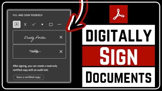 How to Digitally Sign PDFs with Adobe Acrobat [upl. by Yraunaj]