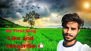 My First Blog  How to blog viral  youtubeshorts shortvideos firstvlog fistvlogviral shorts [upl. by Felicle]