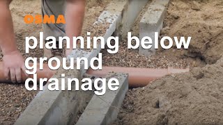 Planning your foul water and below ground drainage system  OsmaDrain [upl. by Berriman537]