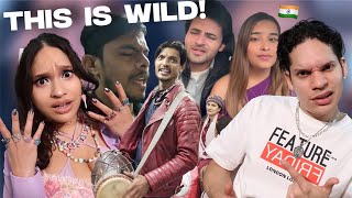 HOW THE HECK IS THIS NORMAL Latinos react to AMAZING Indian Singers in PUBLIC [upl. by Yelha]