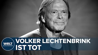 VOLKER LECHTENBRINK Der Schauspieler Sänger und Regisseur ist im Alter von 77 Jahren gestorben [upl. by Pasho]