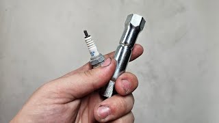 Replacing 2023 KLR650 Sparkplug [upl. by Oznofla]