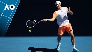 Thiem v Paire match highlights 3R  Australian Open 2017 [upl. by Ellehc]