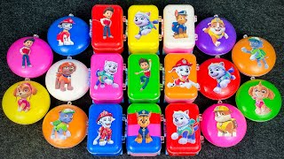 Mixed Shapes Paw Patrol Clay Finding Ryder Chase MarshallSatisfying ASMR Video [upl. by Aneeres]