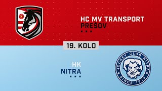 19kolo HC MV Transport Prešov  HK Nitra HIGHLIGHTS [upl. by Pirali]