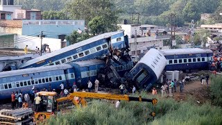 Train Crash Compilation  Shocking Train Accident Videos [upl. by Anitteb]