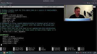16C  SMBSambaCIFS Server w Kerberos Authentication [upl. by Htenay]