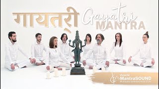 Gayatri Mantra  Lyrics amp music for a meditative mind  om bhur bhuva swah [upl. by Nitsuga903]