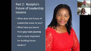 The Future of Leadership Interview with Nosipho Siwisa Damasane [upl. by Ainegul]