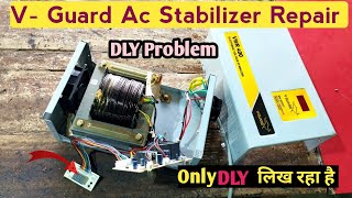 V Guard ac Stabilizer repair only display blinking dly problem [upl. by Suedaht]