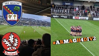 Armagh vs Derry  McKenna Cup SemiFinal  Matchday Vlog  No Ulster Final Revenge [upl. by Normak]