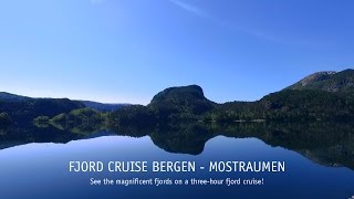 Fjordcruise Bergen  Mostraumen [upl. by Wellesley506]