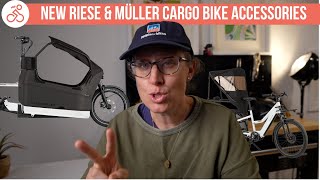 Riese amp Muller New Cargo Bike Accessories for Packster2 Multicharger and Multitinker [upl. by Suolevram272]