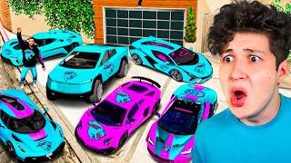 ROBANDO COCHES de MRBEAST en GTA 5 🚘🤑 Mods [upl. by Tu]