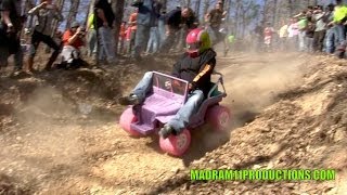 INSANE REDNECK BARBIE JEEP RACING [upl. by Revart675]