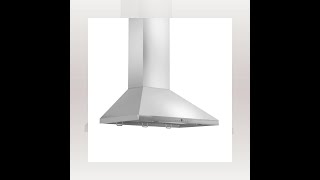 Wall Mount Range Hood in Stainless Steel KF130 ZLINE 30 in [upl. by Eannaj]