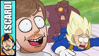 MrBeast vs Dragon Ball  Fandub Español [upl. by Lleret]