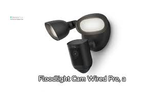 Review of Ring Floodlight Cam Wired Pro one of the bestselling smart outdoor cameras on Amazon [upl. by Niamart514]