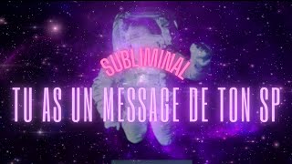 REÇOIS UN SMS DE TON SP 💌 Crush Subliminal 💗 Notification Vous avez un message Français [upl. by Ennayk]