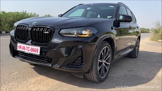 BMW X3 xDrive M40i 2023 ₹877 lakh  Reallife review [upl. by Milan]