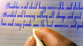 English handwriting skills improvement  Handwriting styles  Handwriting practice in English [upl. by Esined]