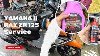 YAMAHA RAY ZR 125 First Service  Ray Zr 125 Service StepbyStep Guidequot In Hindi [upl. by Aifoz741]