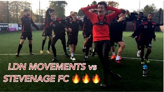 NUTMEGGING FUTURE PRO FOOTBALLERS Stevenage Fc academy CRAZY REACTIONS [upl. by Nylrad]