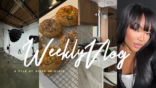 WEEKLY VLOG VIDEO SHOOT AD CAMPAIGN  4AM FLIGHTS  COOKING FOOD FROM SCRATCH  TARGET SHOPPING [upl. by Yeliak]