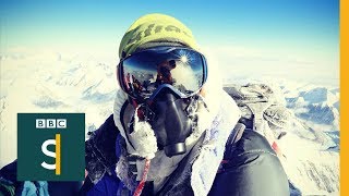 Whats it like to queue on Everest BBC Stories [upl. by Rycca]