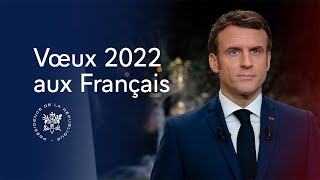 Vœux 2022 aux Français [upl. by Eelnayr]