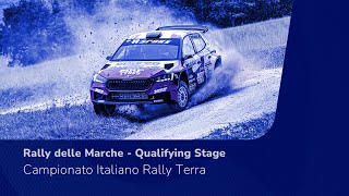 🔴LIVE CIRT  Rally delle Marche  Qualifying Stage [upl. by Atsiuqal754]