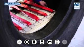 Monaflex Tutorial  OTR Tyre Repair 3000 Section or greater [upl. by Rodolphe]