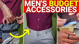 7 quotBUDGETquot MUST HAVE ACCESSORIES FOR MEN [upl. by Bettina]